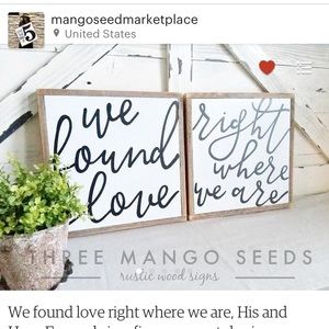 Etsy Resale. Wedding Decor/ Home Decor